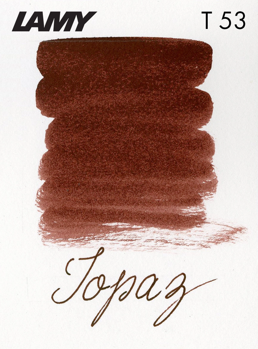 Lamy Bottled Crystal Ink 30Ml Topaz bronze superior