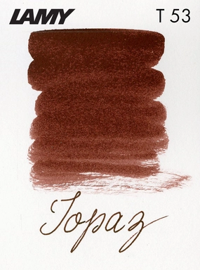 Lamy Bottled Crystal Ink 30Ml Topaz bronze superior
