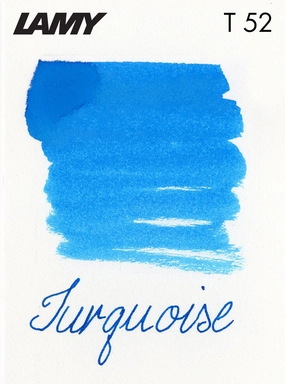 refined refillable Lamy Bottled Ink 50Ml Turquoise
