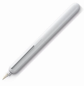 cool biodegradable Lamy Dialog 3 Piano White Fountain Pen