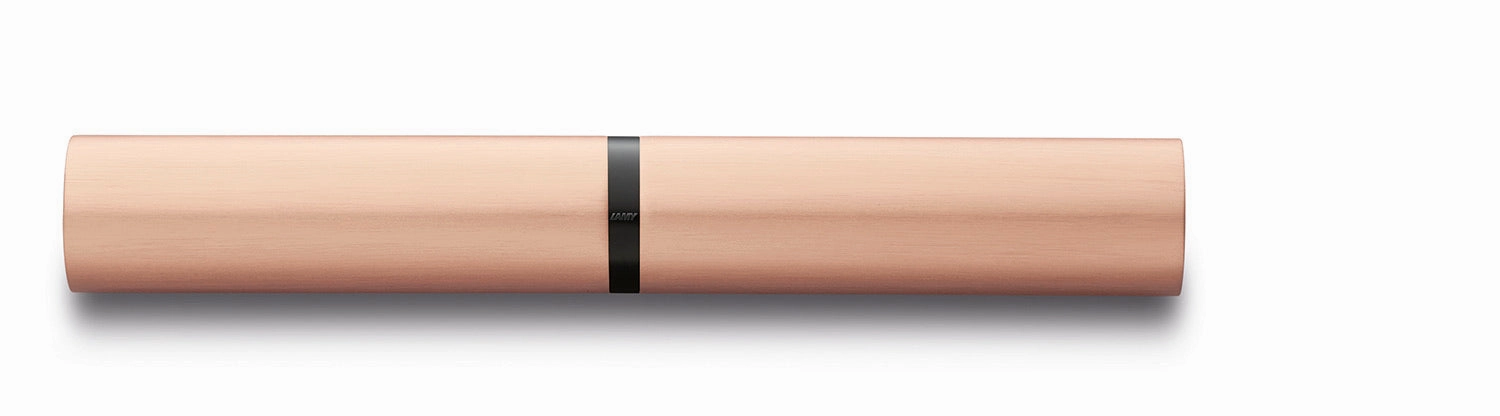 Lamy Lx Rose Gold Ballpoint Pen ergonomic cotton