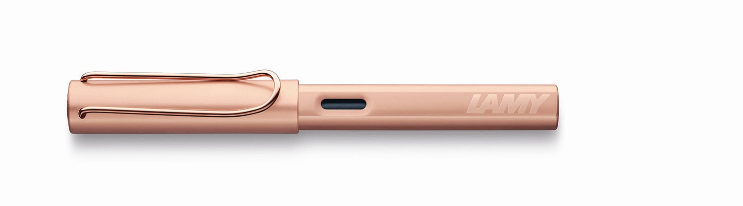 synthetic Lamy Lx Rose Gold Fountain Pen