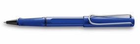 ceramic Lamy Safari Blue Rollerball Pen