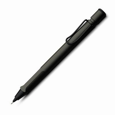 manual robust Lamy Safari Charcoal Mechanical Pencil