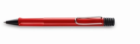 matte Lamy Safari Red Ballpoint Pen