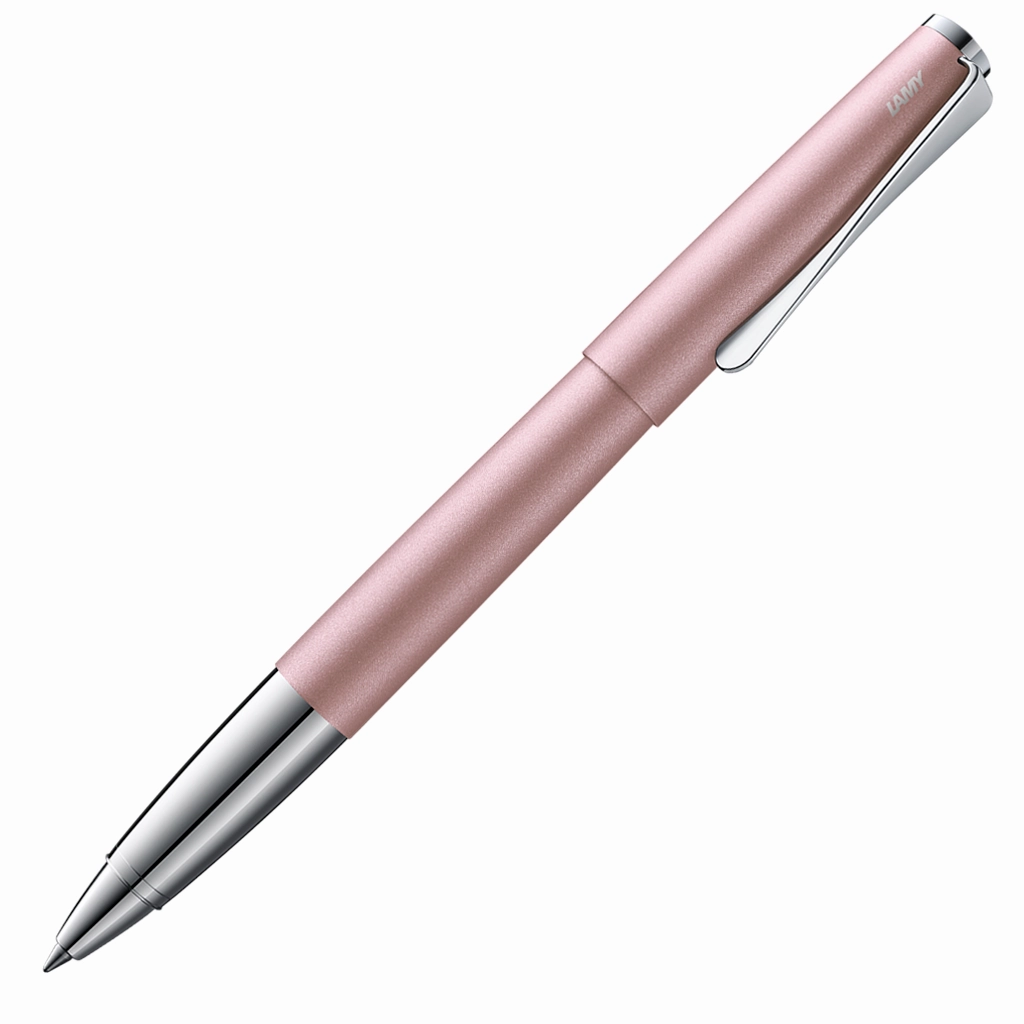 short Lamy Studio Special Edition Rose Rollerball Pen