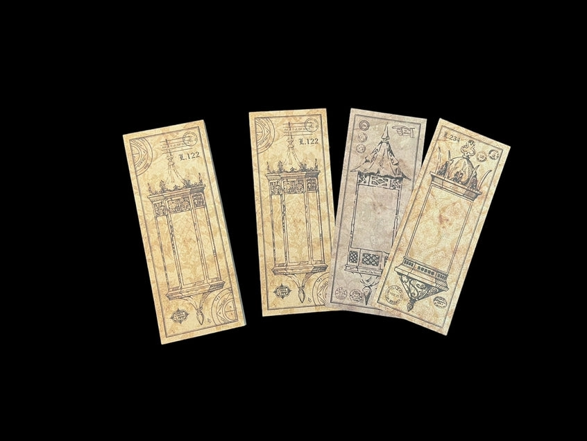 seasonal foldable Lanterns Notepad