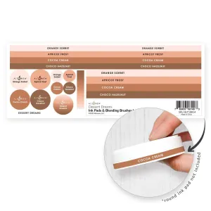 Ink Pads & Blending Brushes Label Set -?Dessert?Dreams lasting versatile