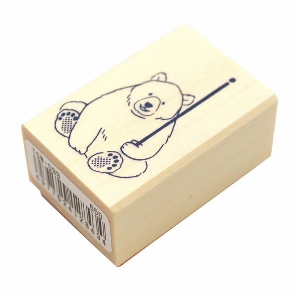 Beverly Companion Rubber Stamp - Bear valuable