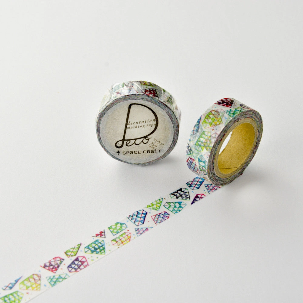resin Diamond Washi Tape Space Craft