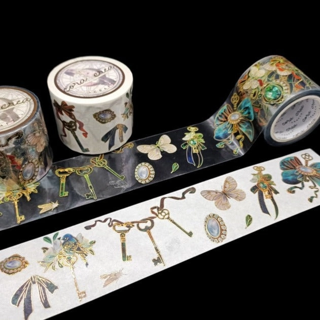 elegant Keys Raised Foil Washi Tape