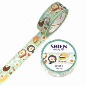 exclusive Saien Washi Tape - Fried Egg