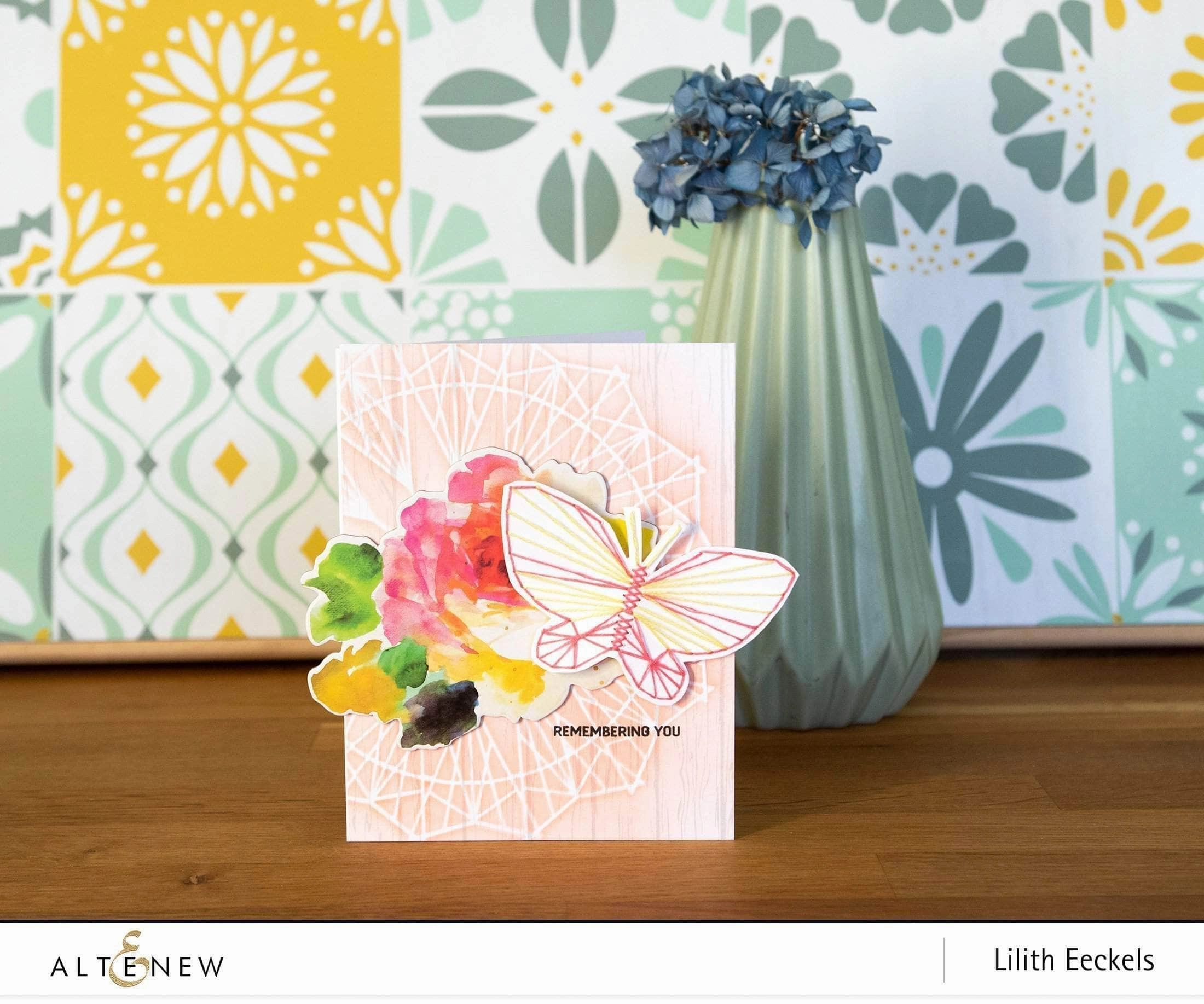 String Art Butterfly Die glossy trusted