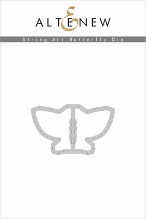 sleek String Art Butterfly Die