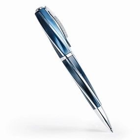 limited shockproof Visconti Divina Elegance Imperial Blue Ballpoint
