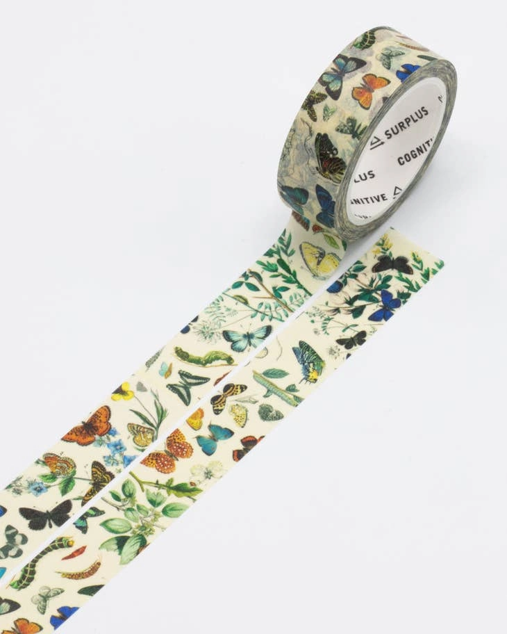 Butterfly Garden Washi Tape flexible budget