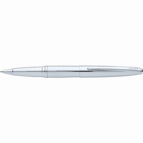 rubber valuable Cross Atx Pure Chrome Rollerball Pen