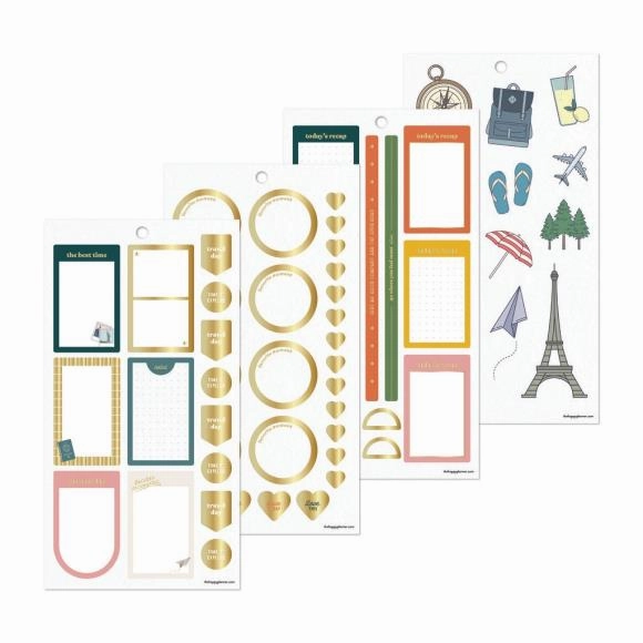Happy Planner Classic Sticker Value Pack - See The World ergonomic
