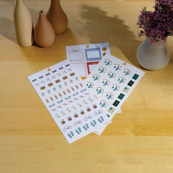 Happy Planner Classic Sticker Value Pack - See The World pack vintage