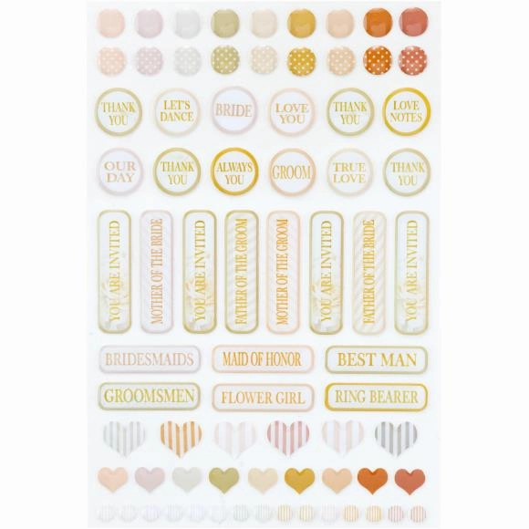 One Perfect Day Epoxy Stickers quickdry collapsible