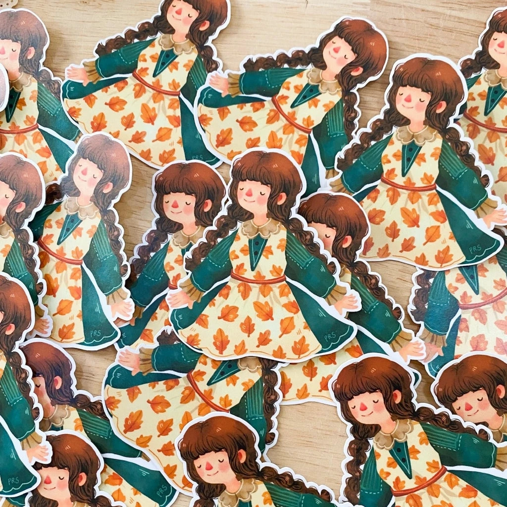 Paperaicashop Oh Cozy Days Maica Vinyl Sticker original