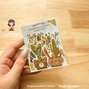alloy Paperaicashop Woodland Plants Sticker Pack