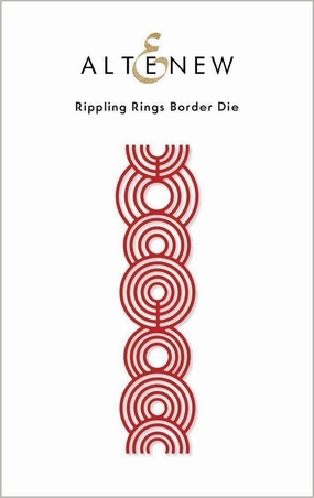 Rippling Rings Border Die multipack shockproof
