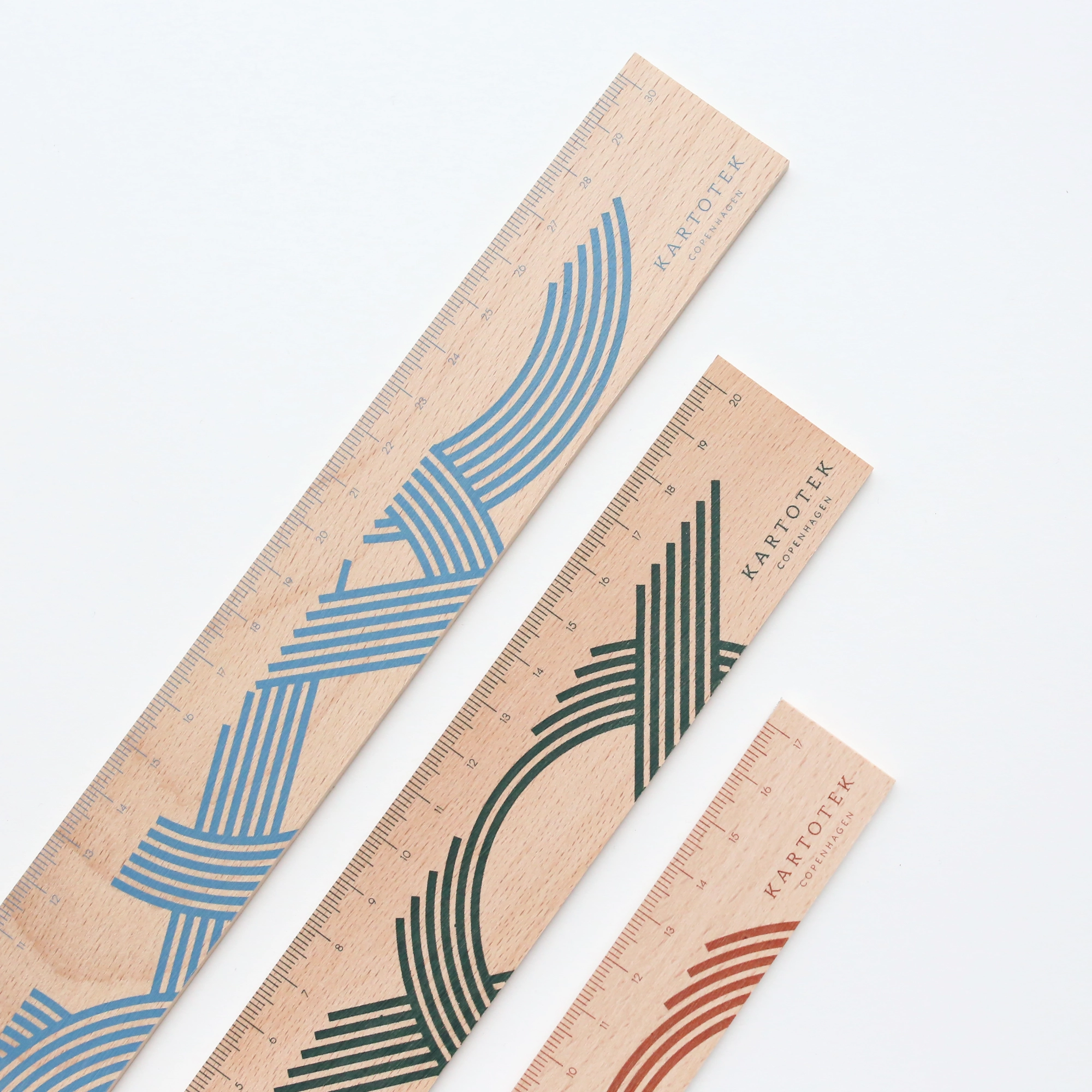 automatic Wooden Ruler 30