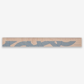 Wooden Ruler 30 top