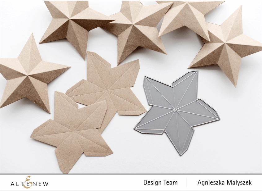 3D Star Die fiber collectible