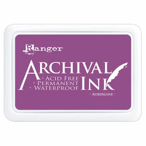 Archival Ink? Pad- Aubergine handy