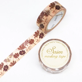 locking Chocolate Cosmo Washi Tape