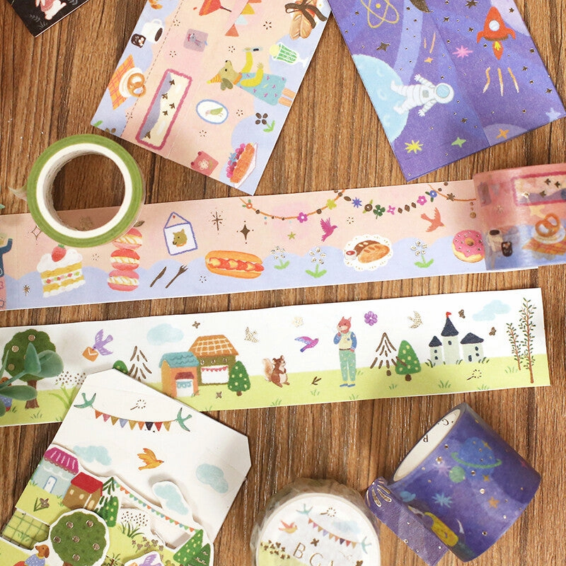 Forest Concert Washi Tape alloy