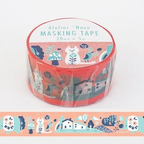 House Animal Washi Tape  Atelier Naco cool