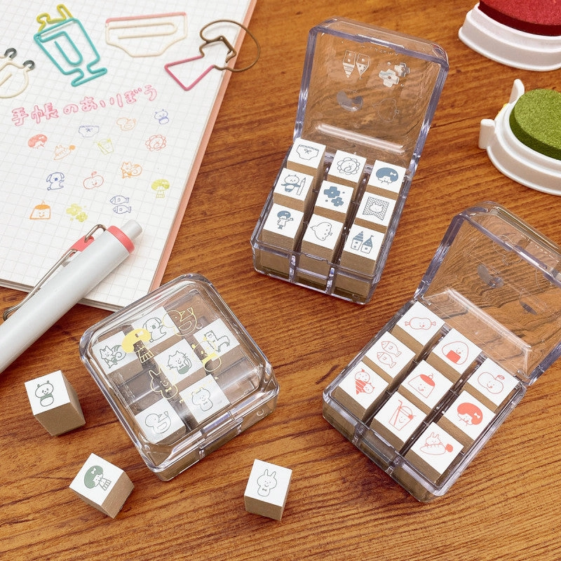 popular handy Mizutama X Beverly Planner Companion Stamp - Animal