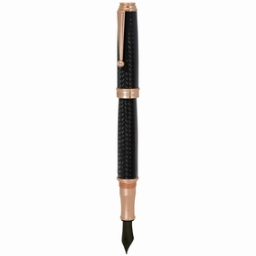 bronze Monteverde Invincia Deluxe Rose Gold Fountain Pen