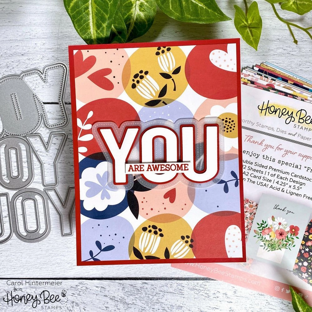 soft You Buzzword - 4X6 Stamp Set - Retiring