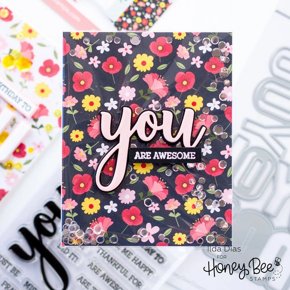 You Buzzword - 4X6 Stamp Set - Retiring automatic