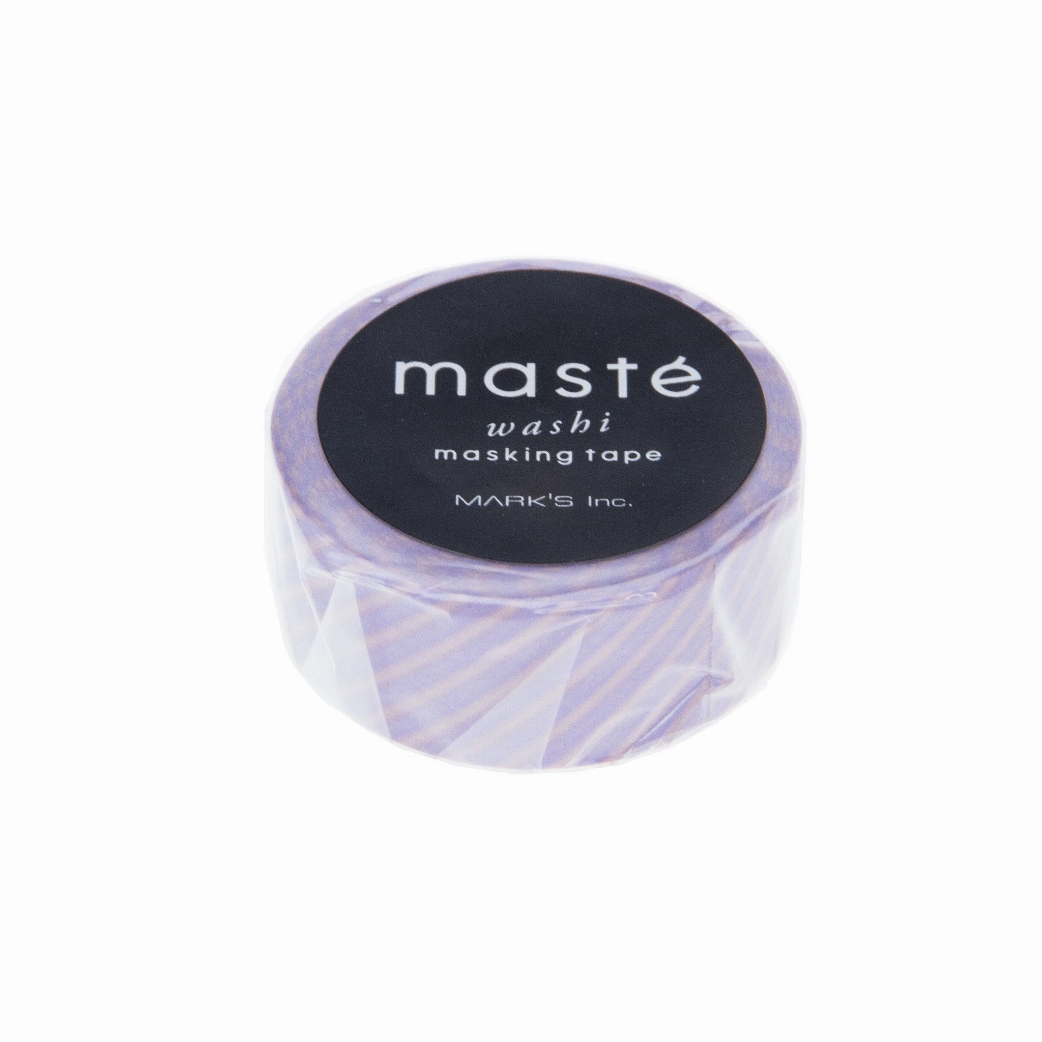 Lavender Stripe Japanese Washi Tape ? Basic Mast Masking Tape versatile professional