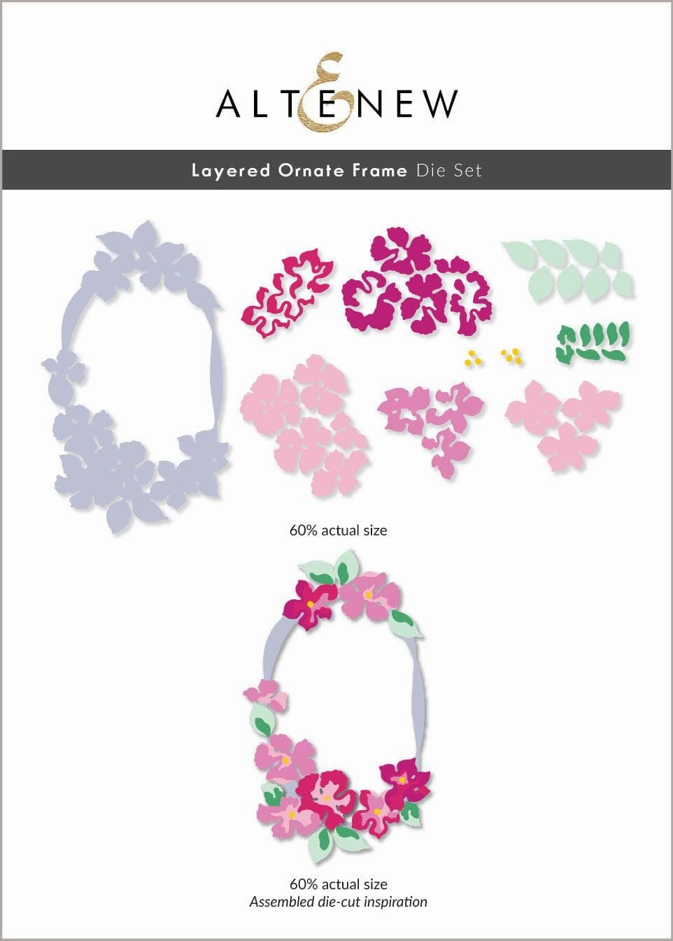 Layered Ornate Frame Die Set vivid
