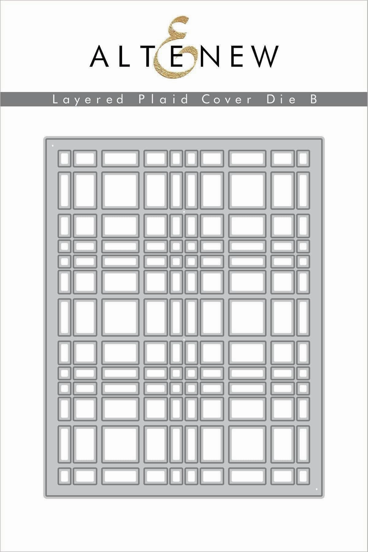 magnetic Layered Plaid Cover Die B