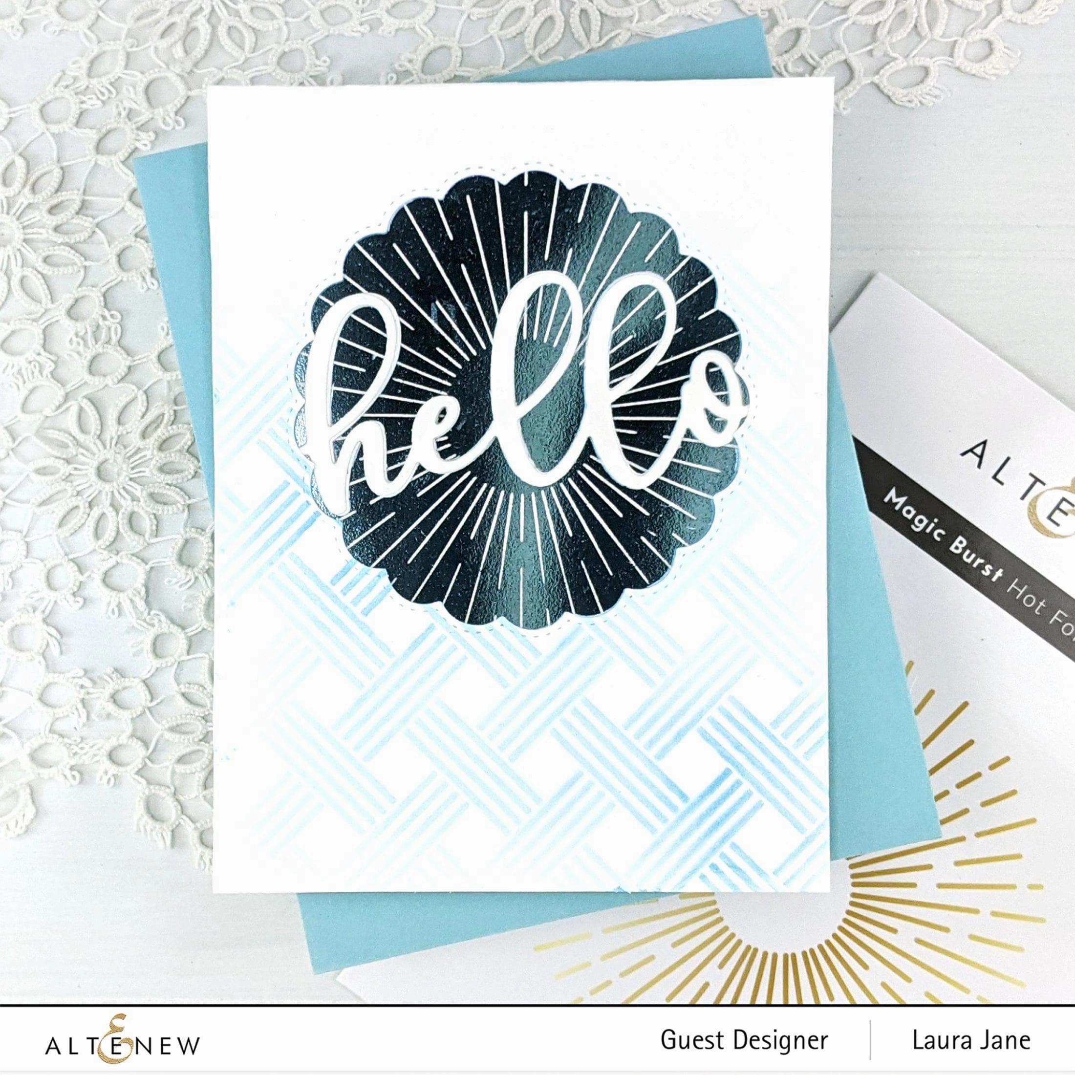 Layered Snowflakes 2 Die Set round