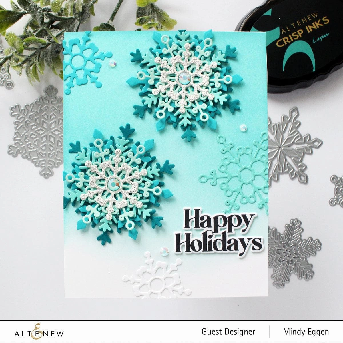 Layered Snowflakes 2 Die Set short boxed