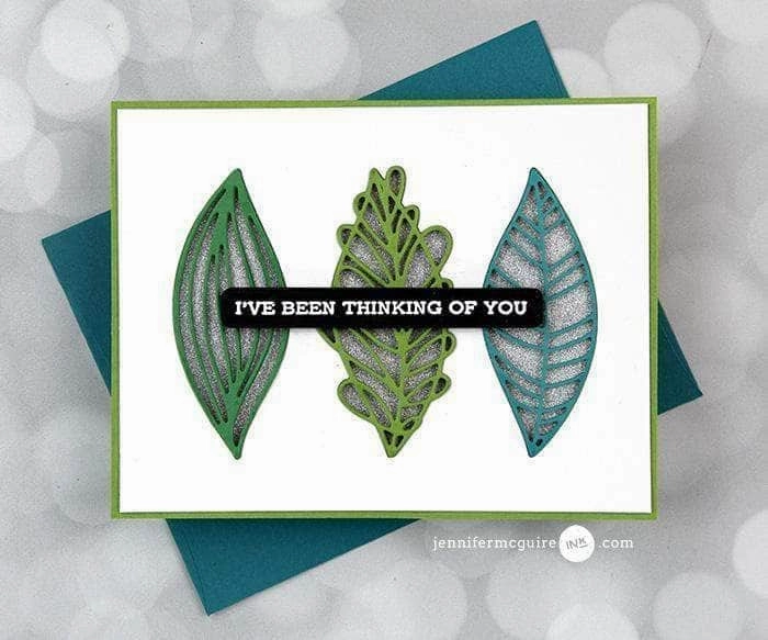 expandable trendy Leaf Mix Die Set