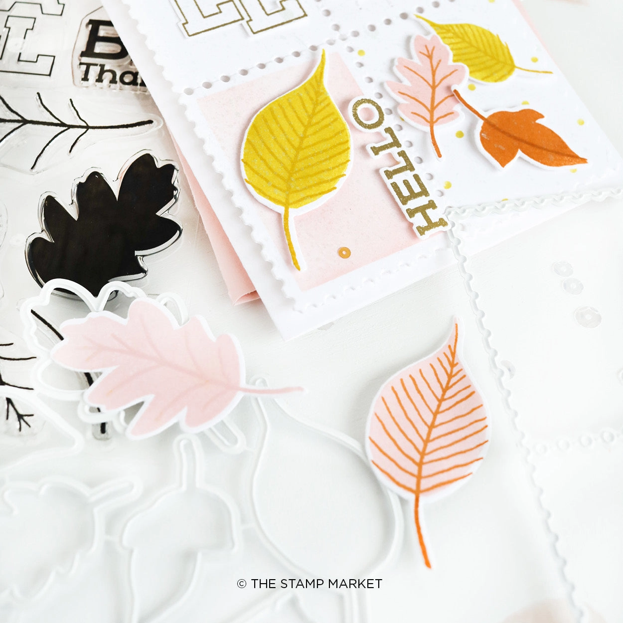 Leafy Love Stamp vegan top