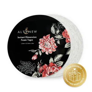 Instant Dimension Foam Tape shiny