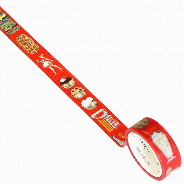 Diner Washi Tape vivid automatic