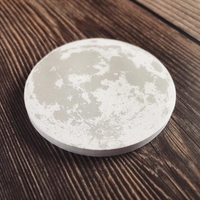 Full Moon Sticky Notes metal