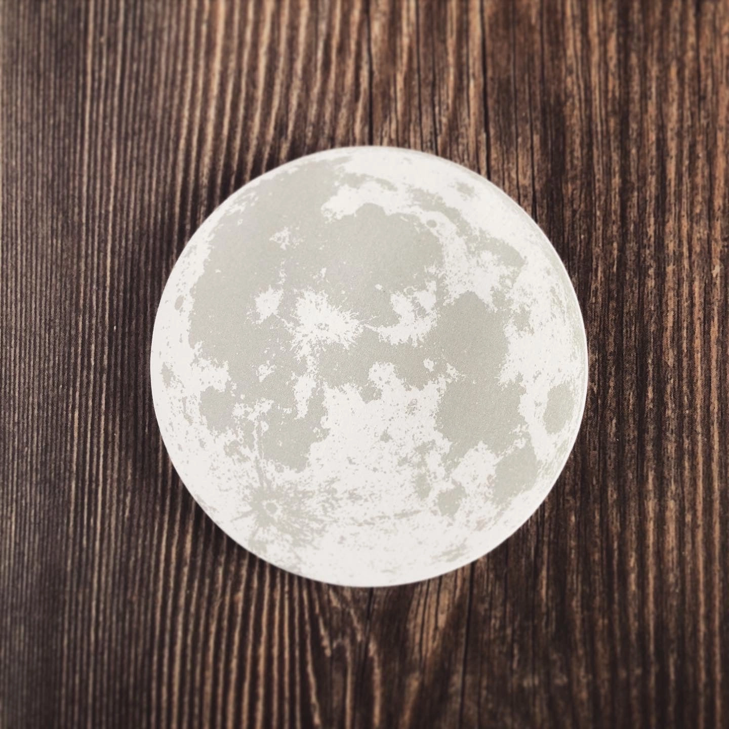 giant Full Moon Sticky Notes