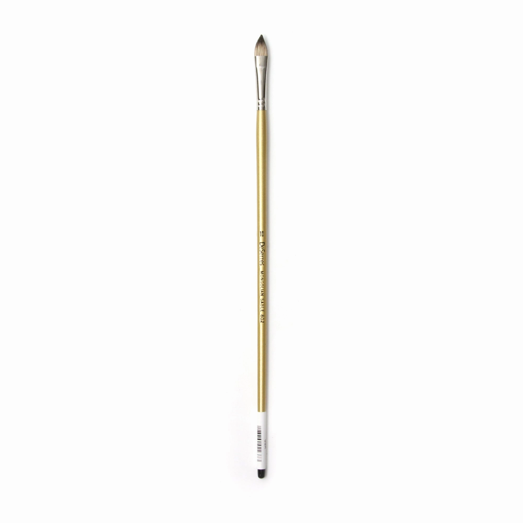 Mongolian Sable Oval Paintbrush round